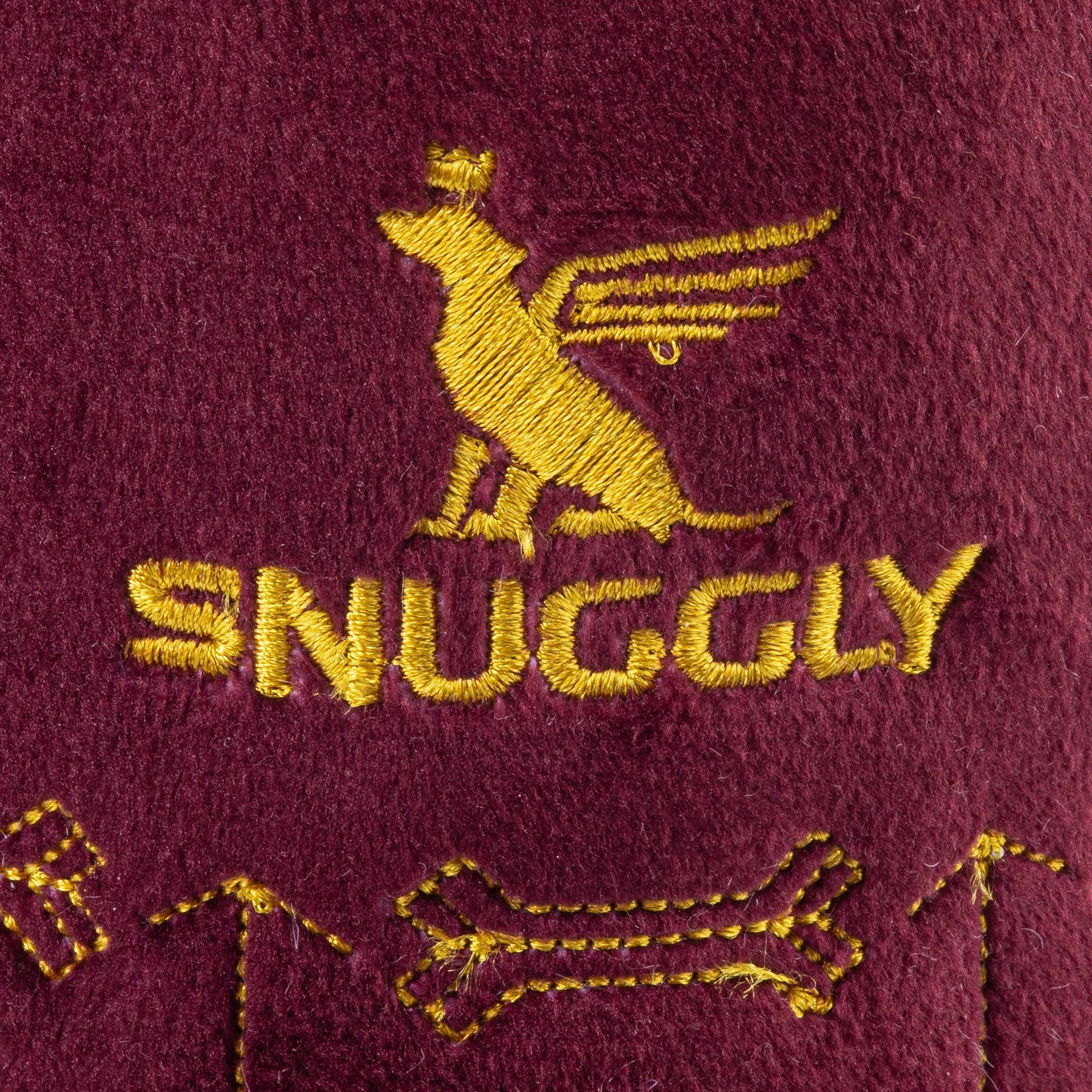 Snuggly Cup - Red Stocking Stuffers Christmas Dog Toys Haute Diggity Dog