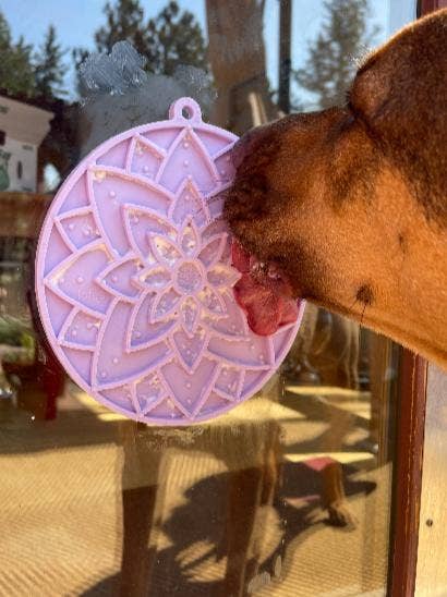 Lotus eMat Enrichment Lick Mat With Suction Cups