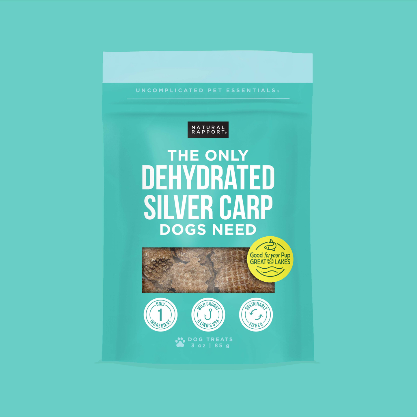 The Only Dehydrated Silver Carp Dogs Need