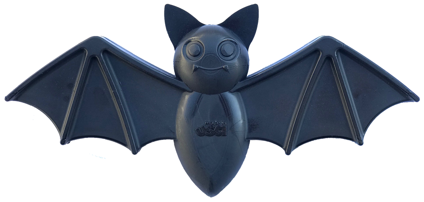 Halloween Bat Durable Nylon Chew Toy for Dogs - Black