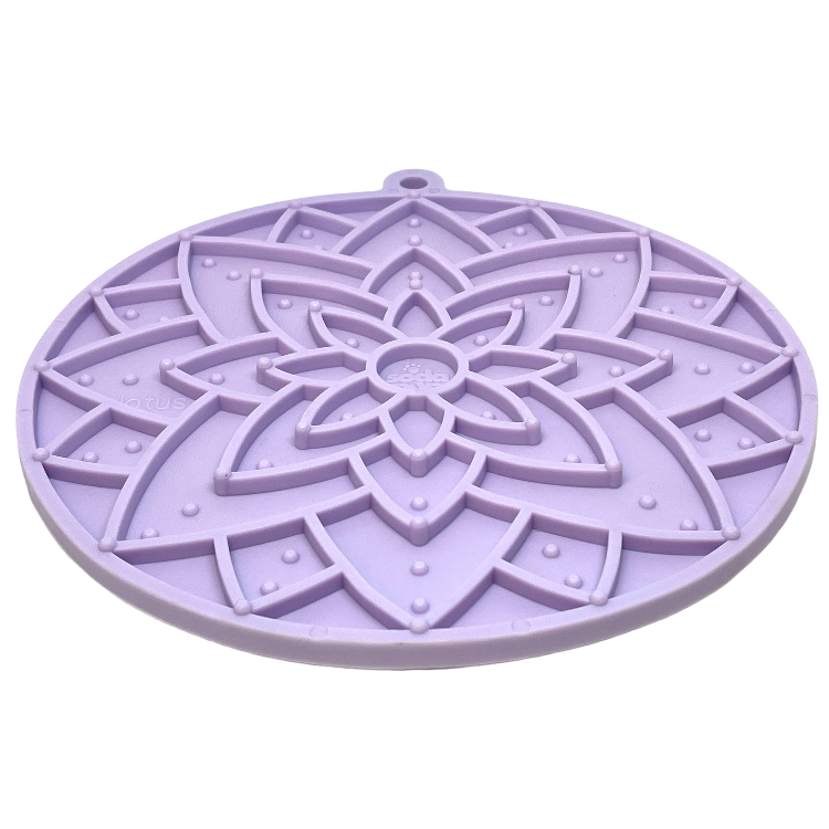 Lotus eMat Enrichment Lick Mat With Suction Cups