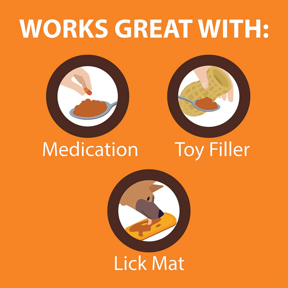 12oz Dog Peanut Butter Squeeze Pack