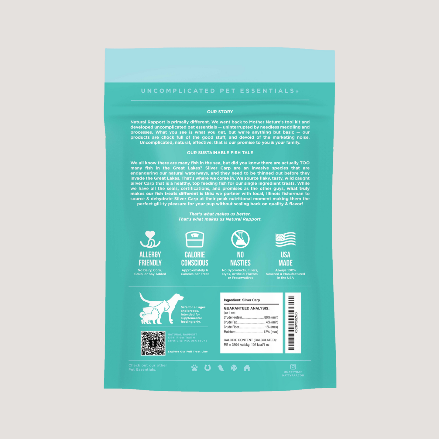 The Only Dehydrated Silver Carp Dogs Need