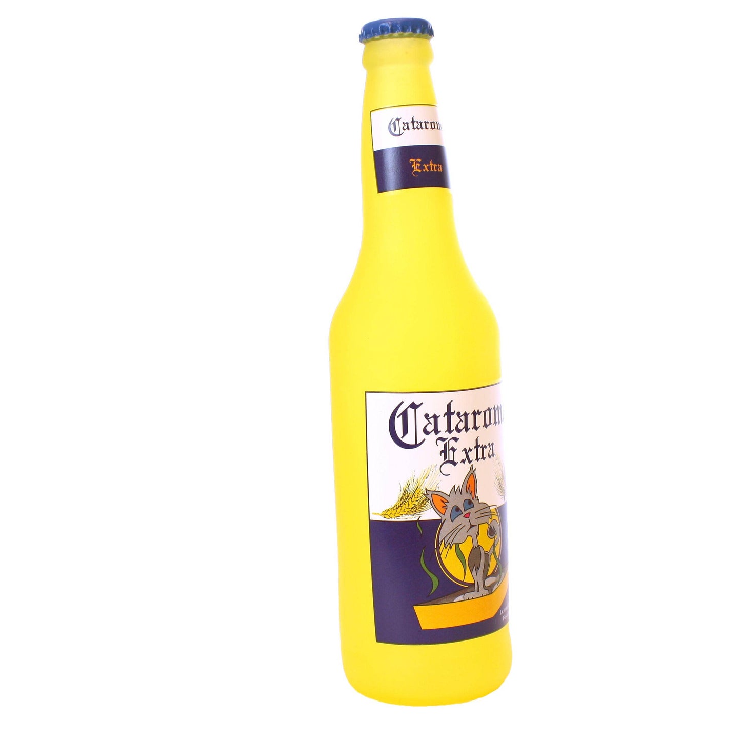 Silly Squeaker Beer Bottle Cataroma, Squeaky Novelty Dog Toy