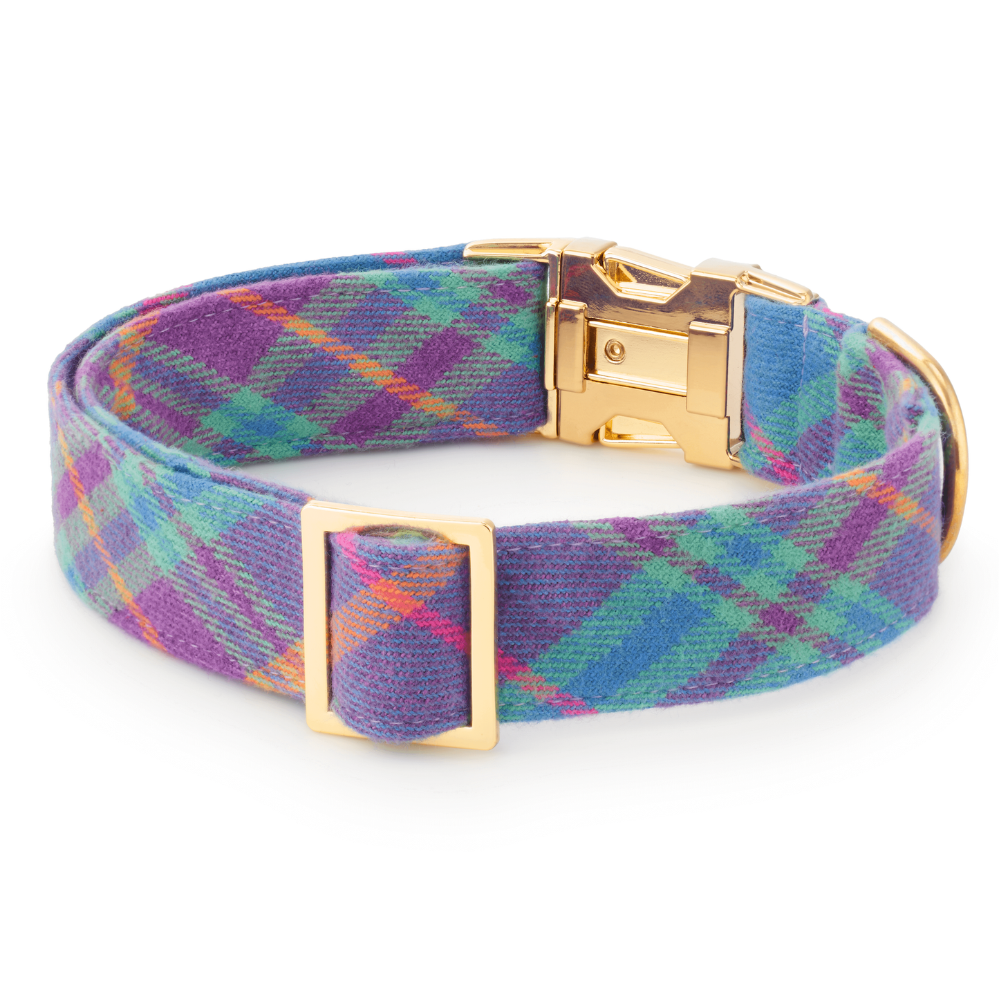 Piper Plaid Flannel Dog Collar