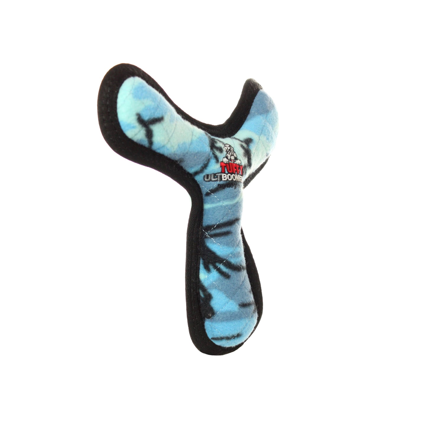 Tuffy Ultimate Boomerang - Camo Blue, Squeaky Dog Toy