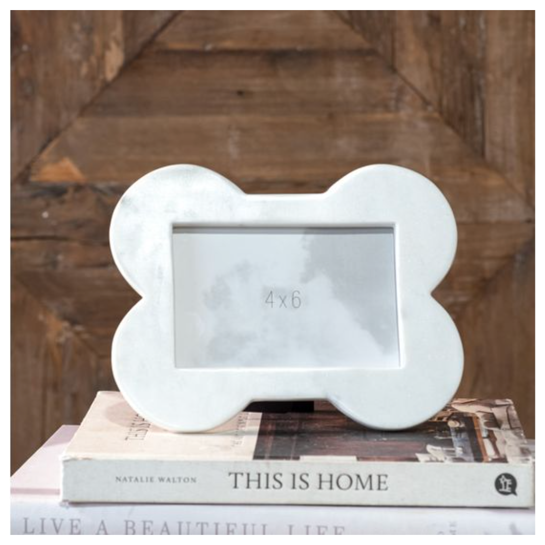 4" X 6" Marble Bone Frame PD Home