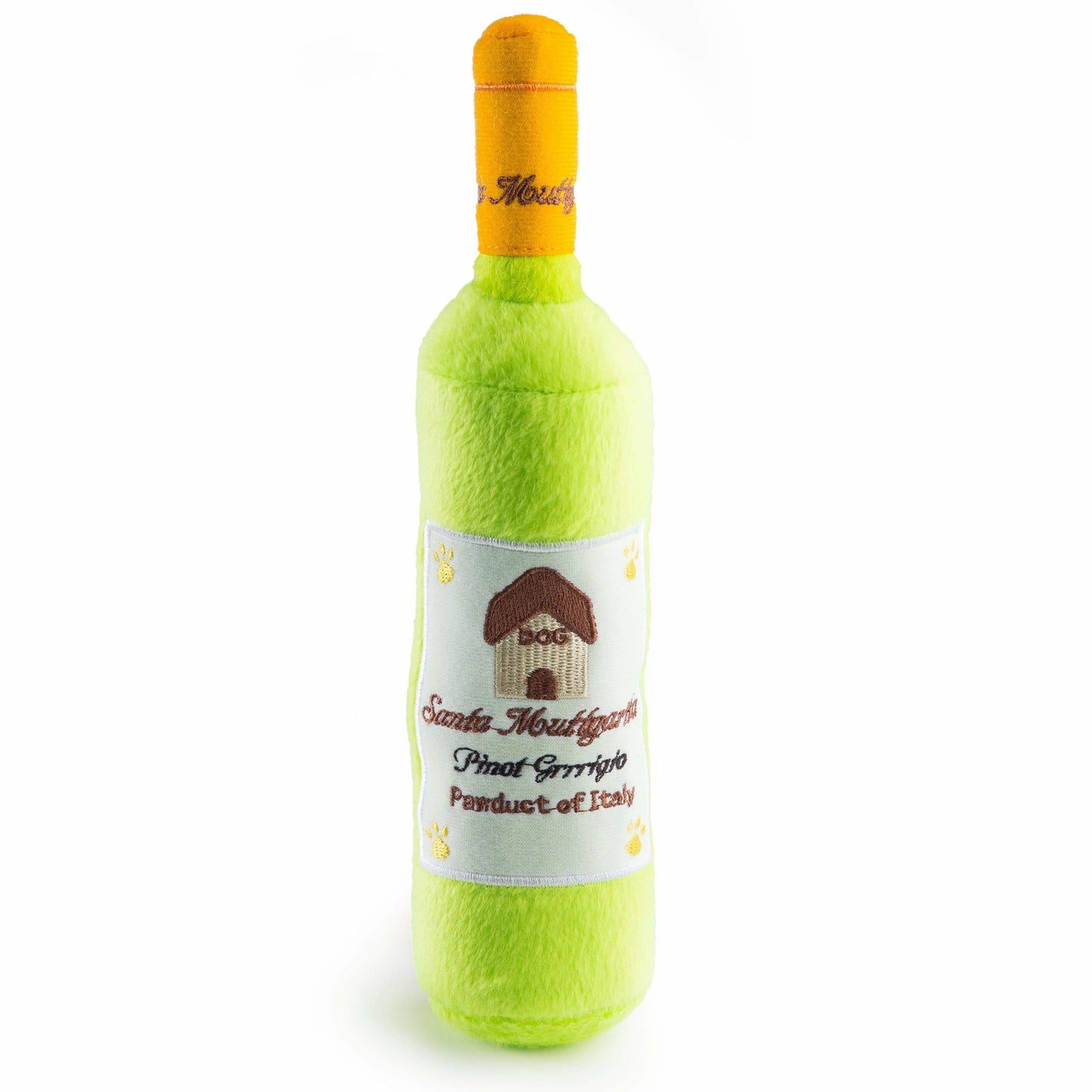 Santa Muttgarita Pinot Grrrigio Wine Toy  Haute Diggity Dog   