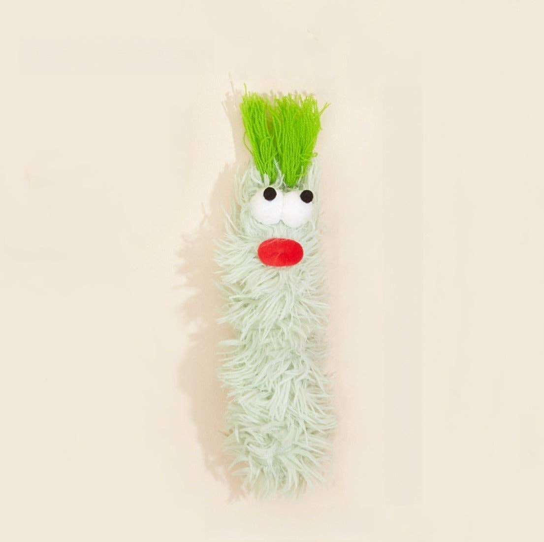 Moo - Fluffy Plush Caterpillar Cat Toy – Soft & Interactive Cheerhunting Mint