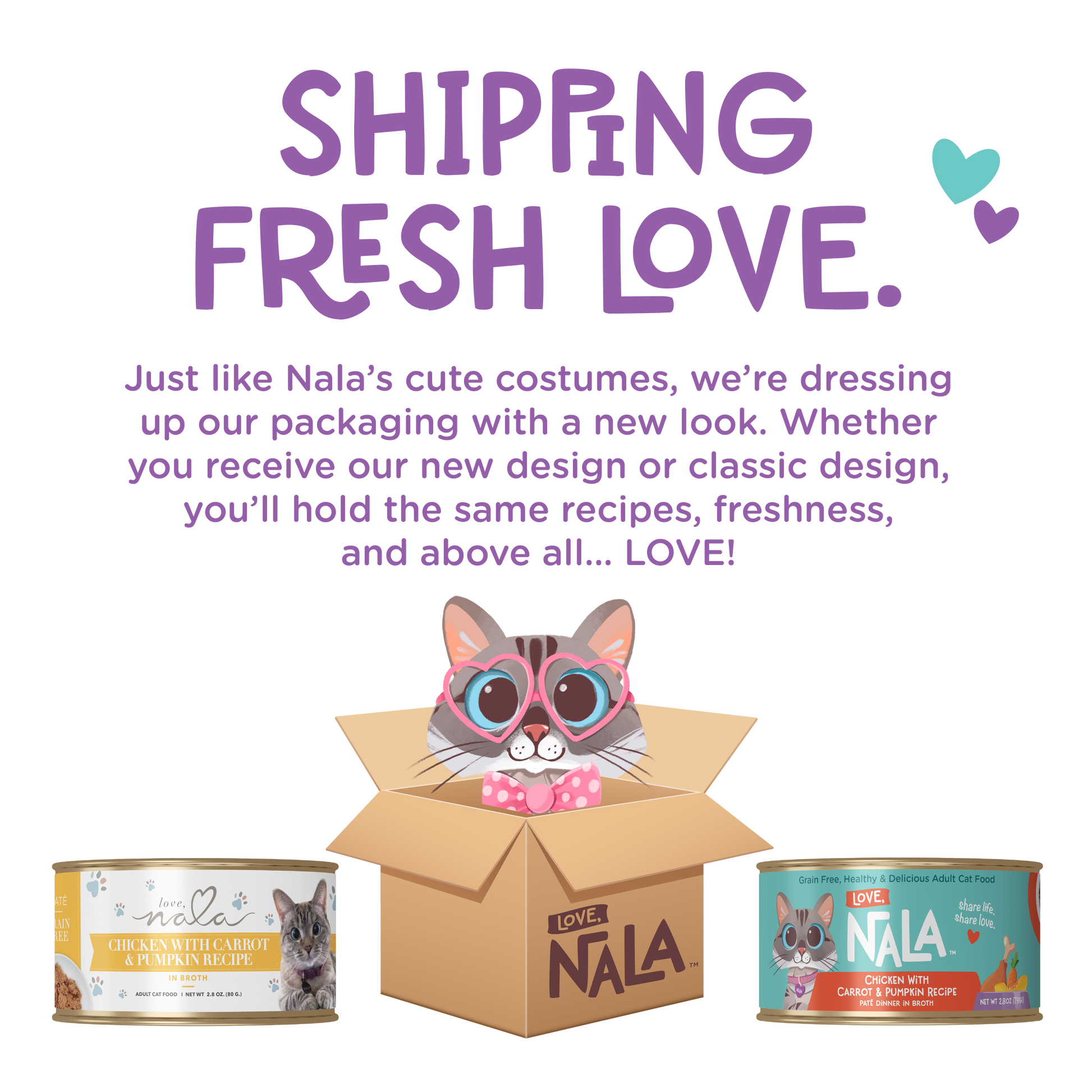 Lickable Cat Squeeze Up Treat - Tuna Flavor Love, Nala