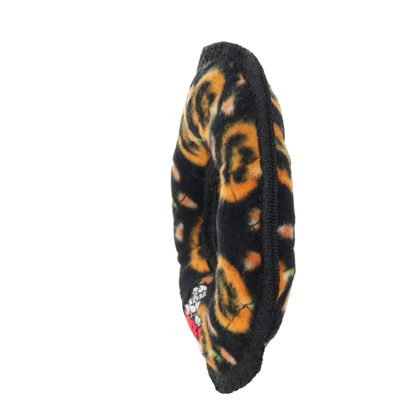 Tuffy Holiday Jr Ring Pumpkin, Durable Squeaky Dog Toy
