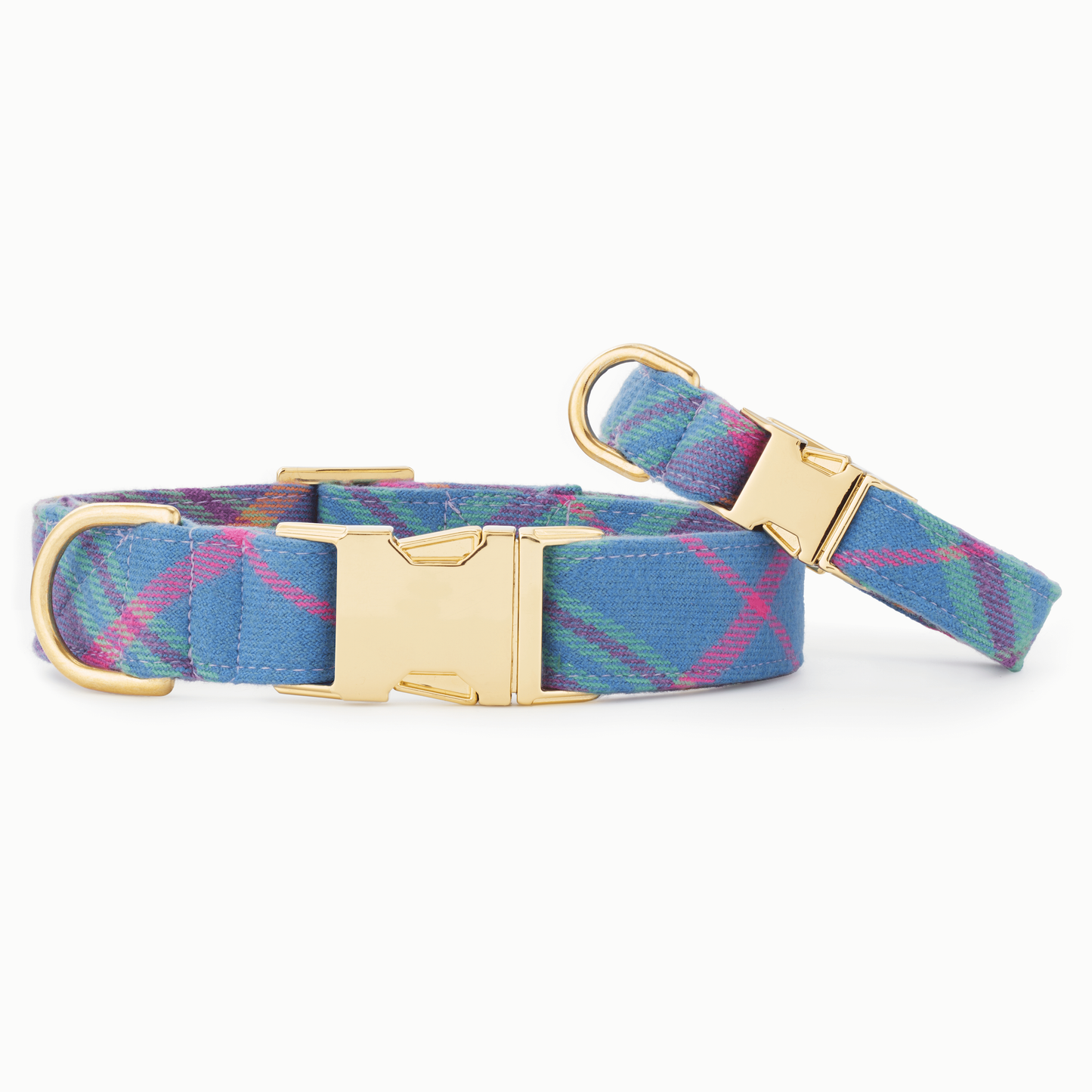 Piper Plaid Flannel Dog Collar