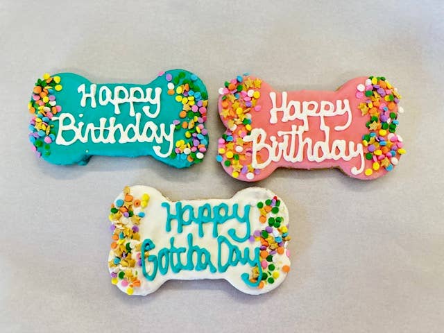 Happy Birthday Fido! Lucky Biscuit Pet Bakery