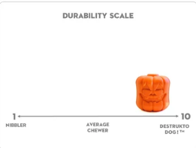 Halloween Jack O' Lantern - Chew Toy-Treat Dispenser