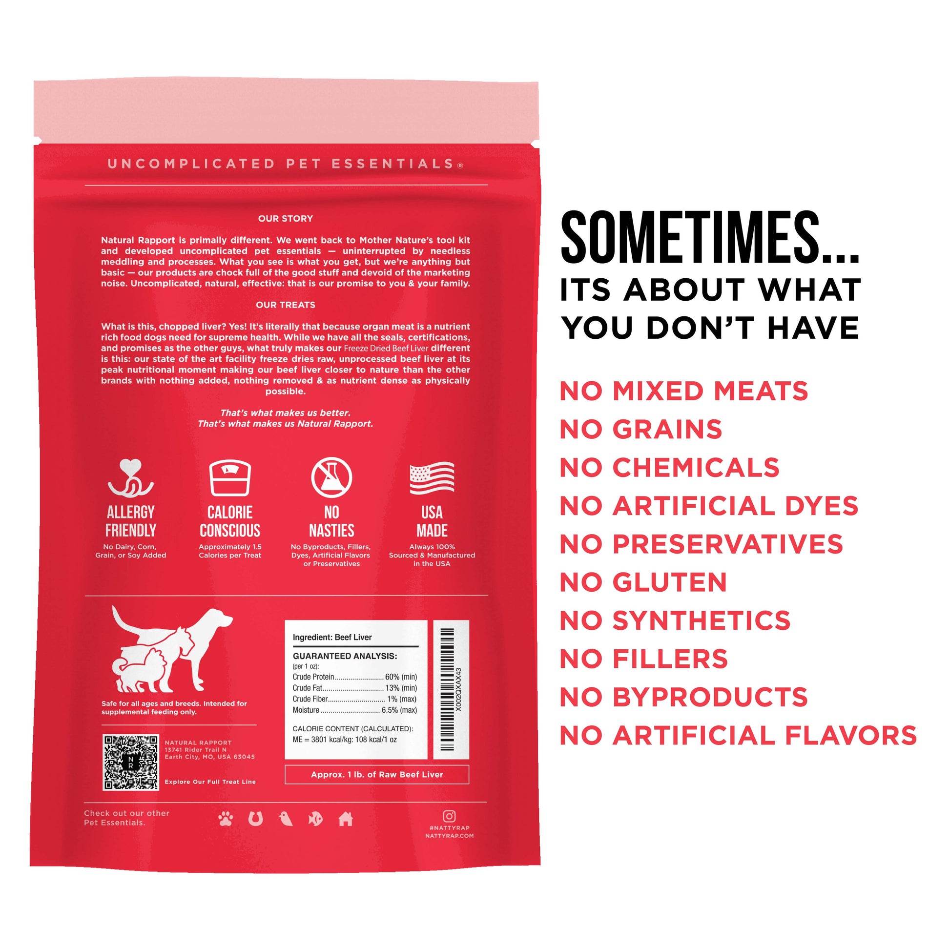 The Only Freeze Dried Beef Liver Dogs Need Natural Rapport