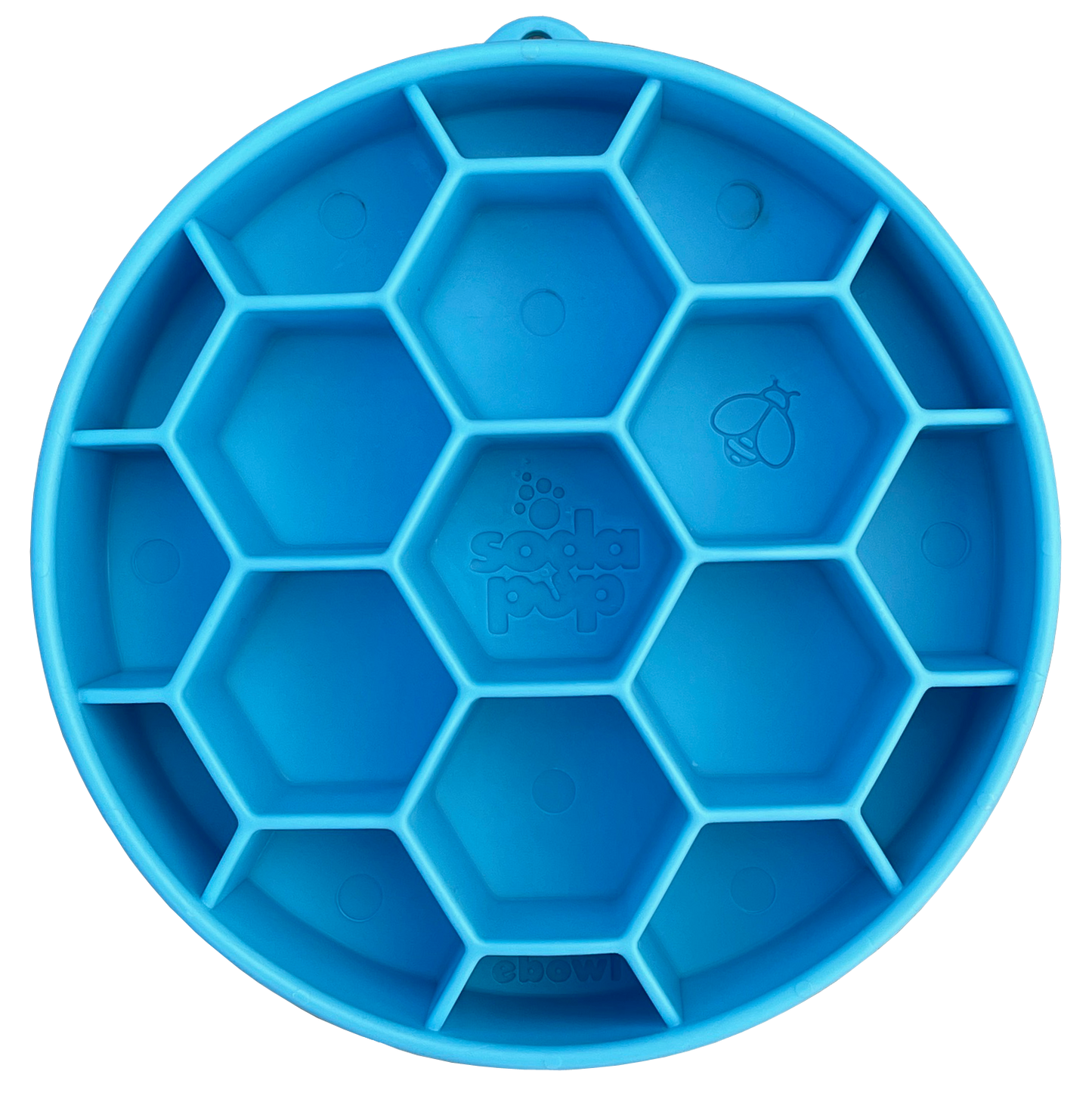 Honeycomb Design eBowl Enrichment Slow Feeder Bowl for Dogs